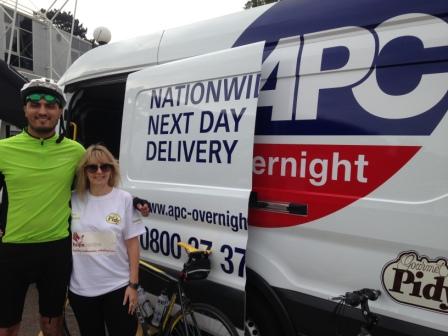 Action Express swap their usual four wheels for two in charity cycle ride