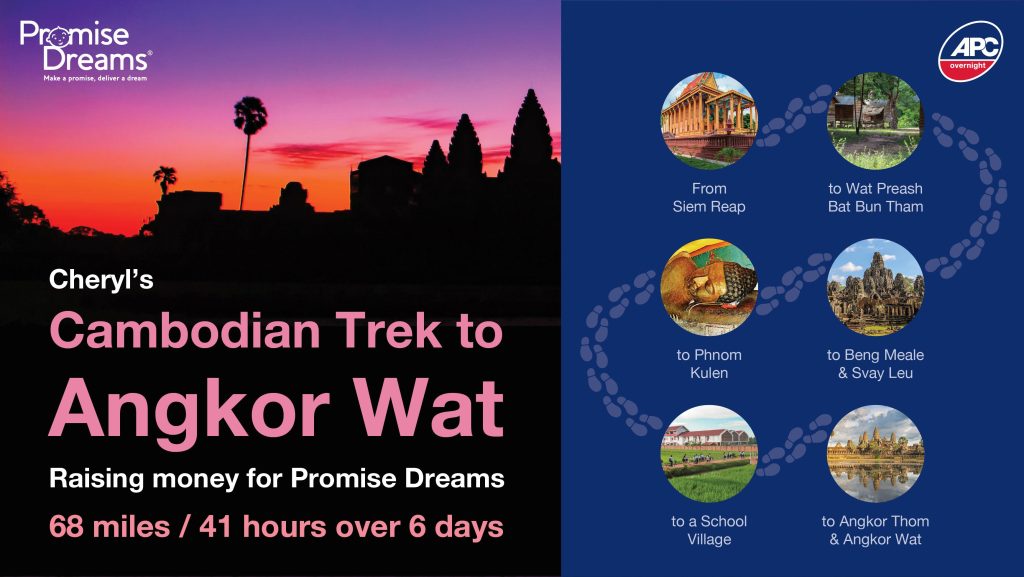 Cheryl’s Cambodia Trek for Promise Dreams