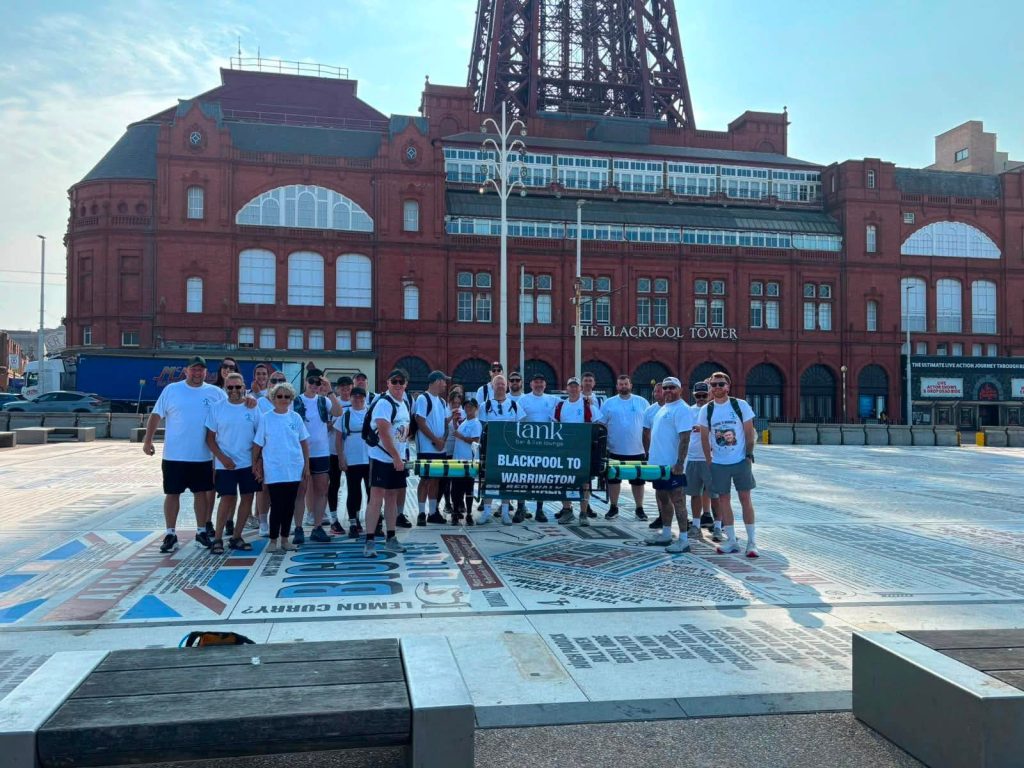 Nikki’s Charity Walk: Blackpool Tower to Warrington